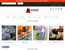 Tablet Screenshot of ekabuki.com